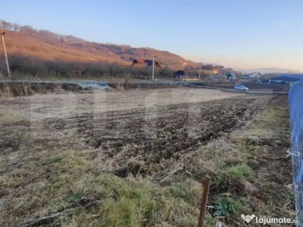 Teren intravilan 7,15 ari - construcție casă, zonă liniș