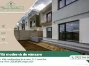 Vilă modernă cu 5 camere, P+1, zona Gai, Arad 