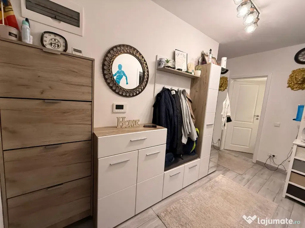 Ap. 2 camere bloc 2022, etajul 1, mobilat și utilat, 2 locuri de parca