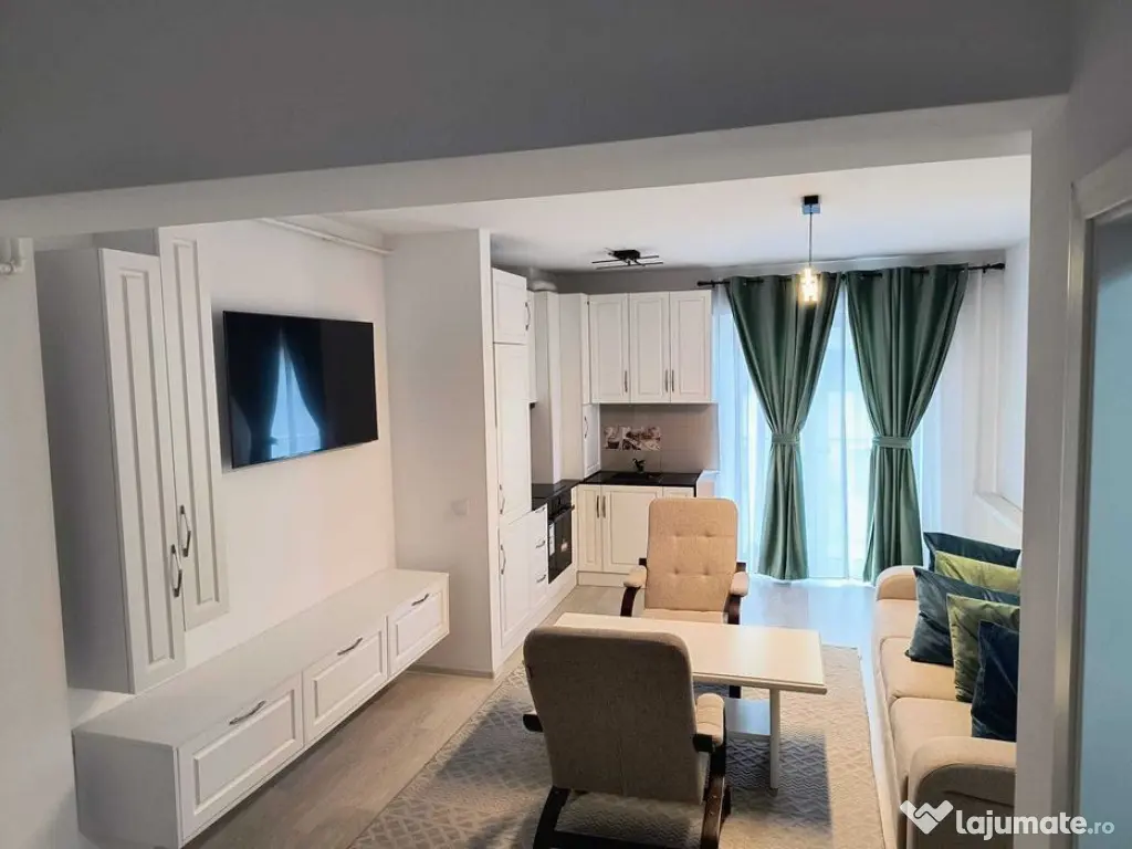 Apartament 2 camere open space, Coresi - Maurer ,mobilat,