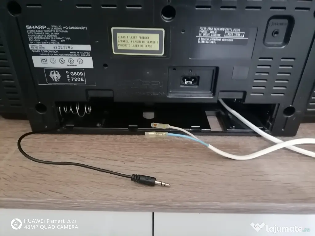 Dublu radiocasetofon SHARP WQ CH-800