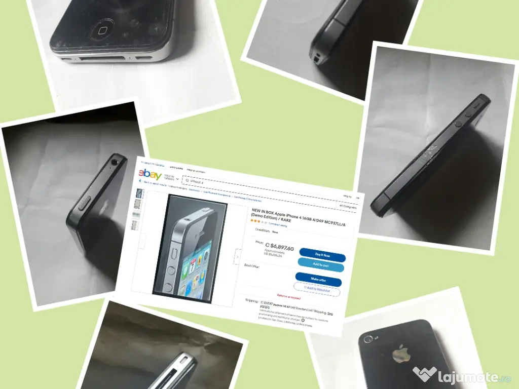 Antic iPhone 4 negru editie RARA