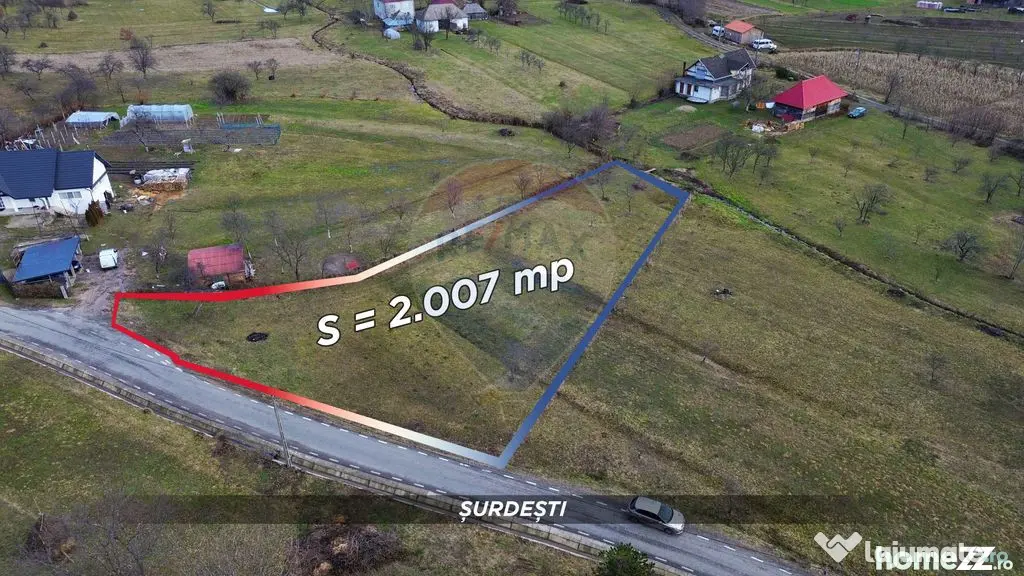 Teren intravilan de vanzare Șurdești