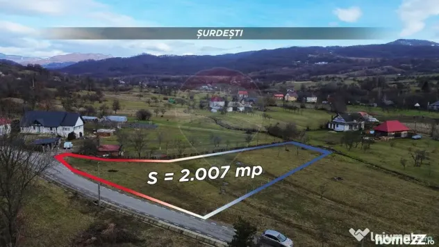 Teren intravilan de vanzare Șurdești