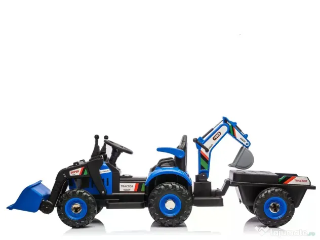 Tractoras electric pentru copii Kinderauto BJEJ1588E 2x35W, 12V