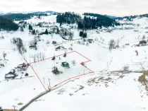 Teren 7,656 mp + Cabane tip A Frame, Fundata