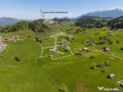 Fundata | Teren de vanzare | 7,656 mp + Cabane tip A Frame 