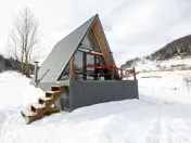 Teren 7,656 mp + Cabane tip A Frame, Fundata 