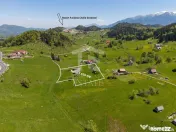 Fundata | Teren intravilan | 7,656 mp + Cabane tip A Frame