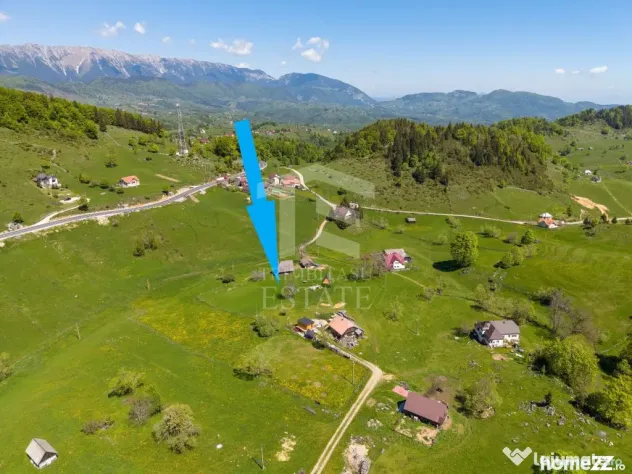 Fundata | Teren intravilan | 7,656 mp + Cabane tip A Frame - Fundata (Brasov)