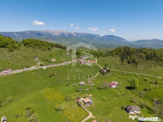Fundata | Teren intravilan | 7,656 mp + Cabane tip A Frame - Fundata (Brasov)