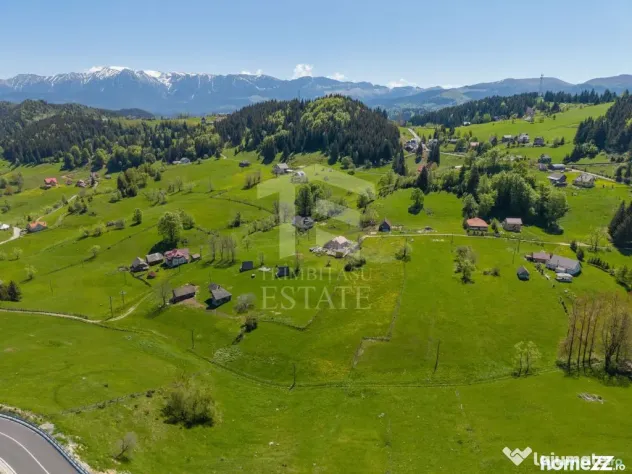 Fundata | Teren intravilan | 7,656 mp + Cabane tip A Frame - Fundata (Brasov)