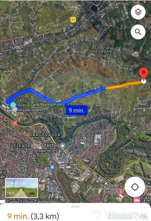 Teren intravilan de vanzare in Oradea, Str. Piatra Craiul...