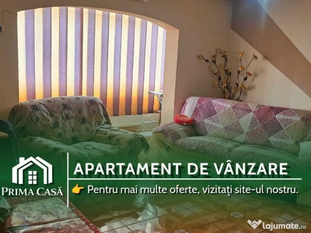 Apartament cu 3 camere ~ zona Brosteni / Colegiu ~ etaj 3 din 4