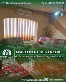 Apartament cu 3 camere ~ zona Brosteni / Colegiu ~ etaj 3 din 4