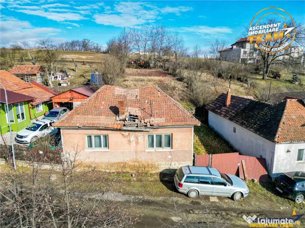 Teren intravilan 493 mp cu casa, Sfantu Gheorghe, Simeria,Co