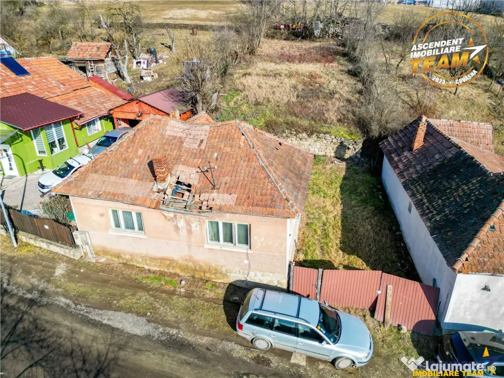 Teren intravilan 493 mp cu casa, Sfantu Gheorghe, Simeria,Co