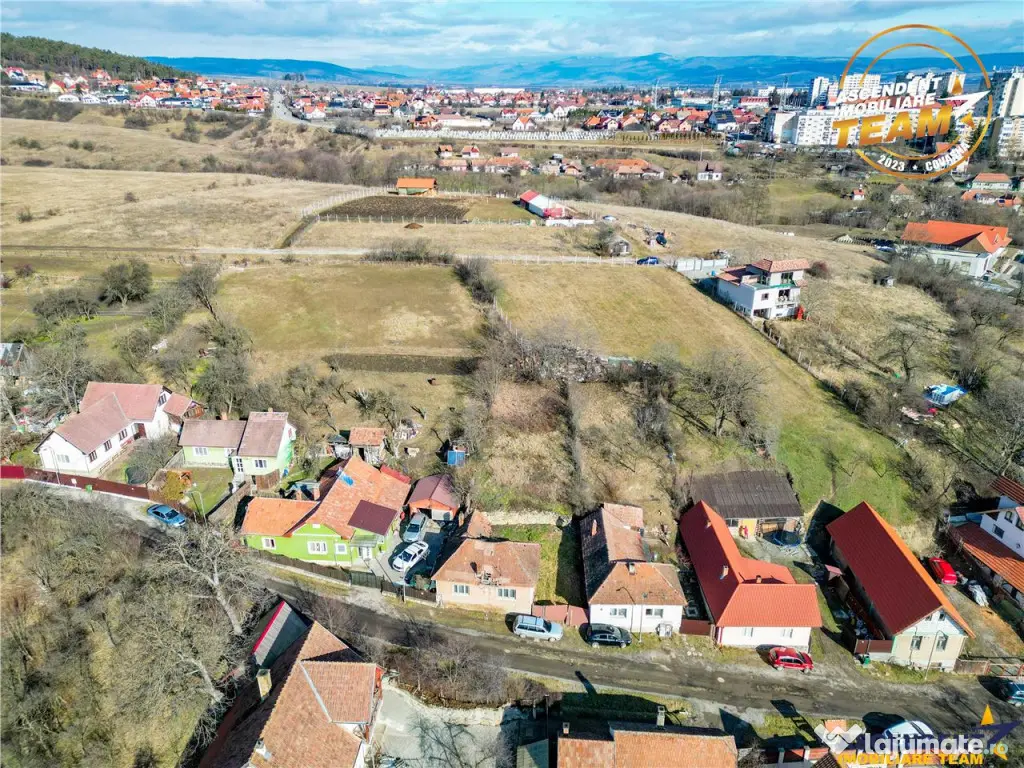 Teren intravilan 493 mp cu casa, Sfantu Gheorghe, Simeria,Co