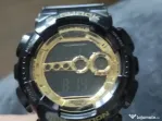 Ceas Casio G-Shock GD-100GB-1, Black / Gold, original, superb