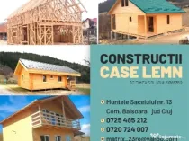 Executam cabane lemn