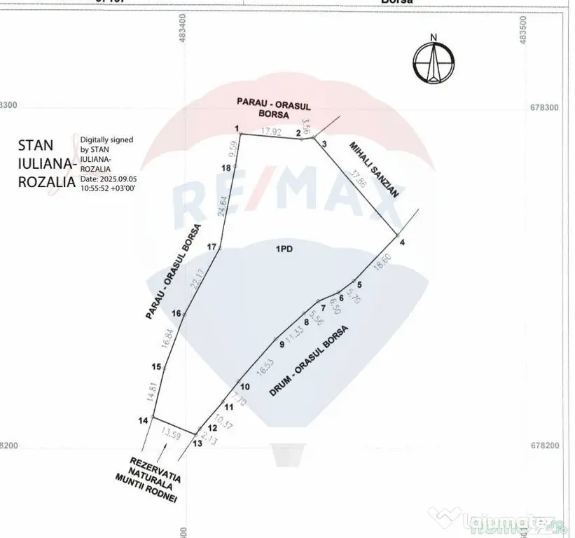 Teren 2,895mp Strada Priseci acces auto in zona telecabin...