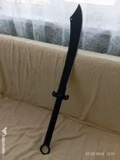 Sabie de Lupta REALA chineza KUNG FU, Traditionala GUAN DAO, oțel 1055 deosebita 