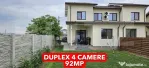 Duplex 4 camere 92mp utili, 300mp teren, Mosnita veche