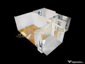 Studio Dublu | 2 camere | Nusco City Park | Etaj 4 