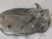 Obiect Decorativ Art Nouveau Nimfă,Vide-poche Metalic Antichitate, Colecție 20cm