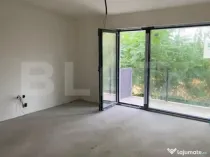 Apartament semifinisat de 2 camere, 50 mp, parcare, la 5 min