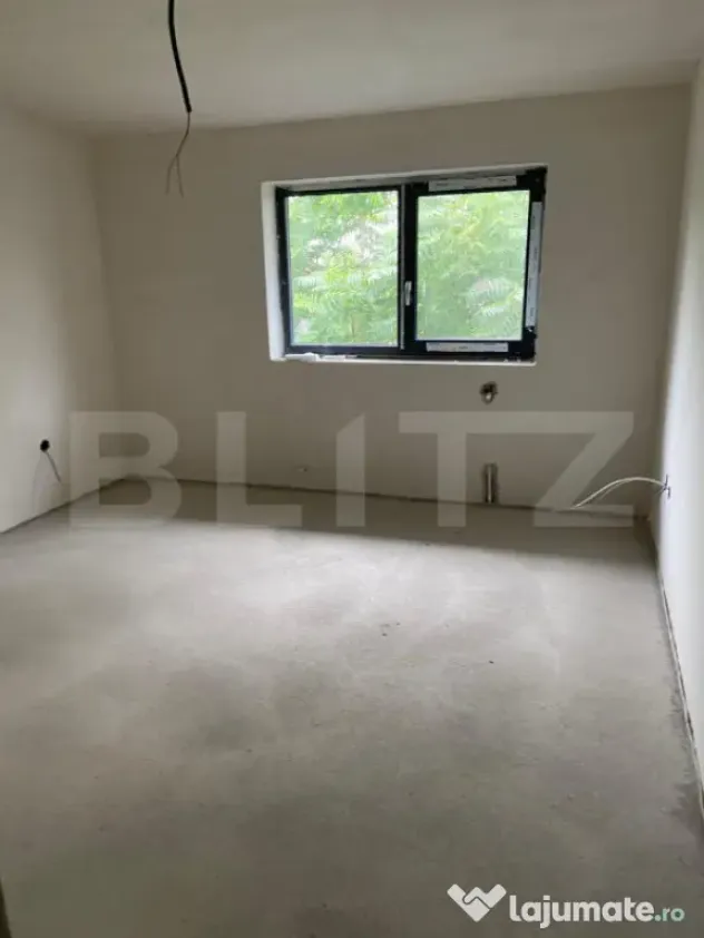 Apartament semifinisat de 2 camere, 51 mp, parcare, la 5 min