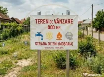 Teren 800 mp intravilan str. Olteni, Mosoaia, Arges