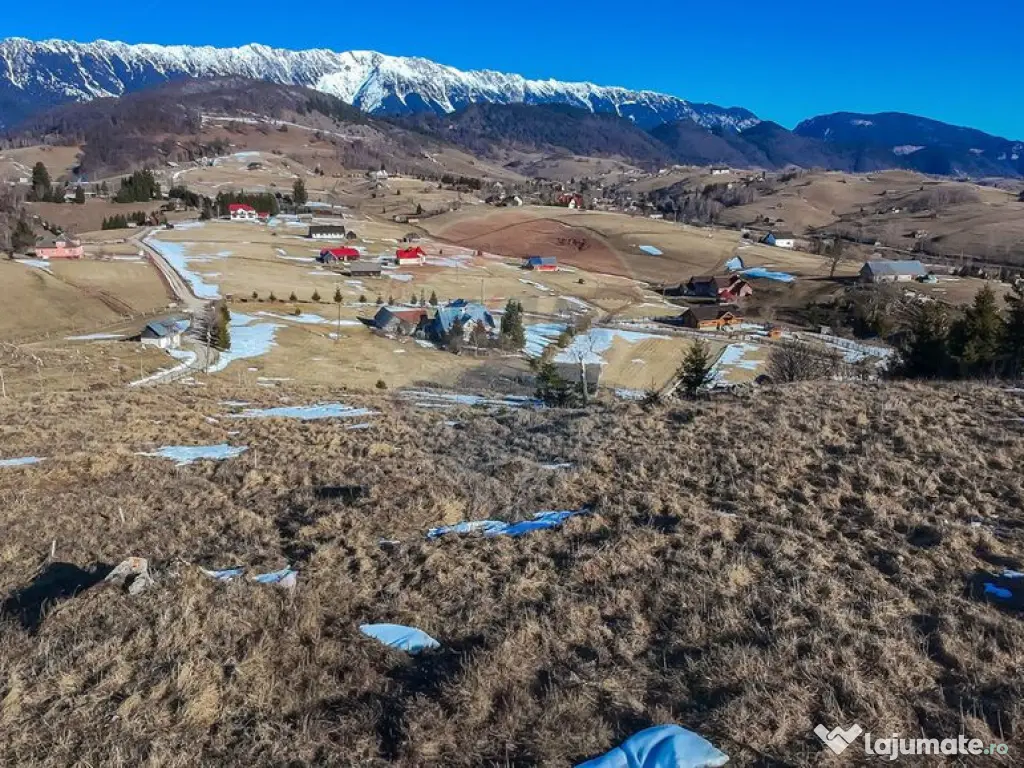 Comision 0%| Teren intravilan Sirnea 3756 mp| Priveliste ...