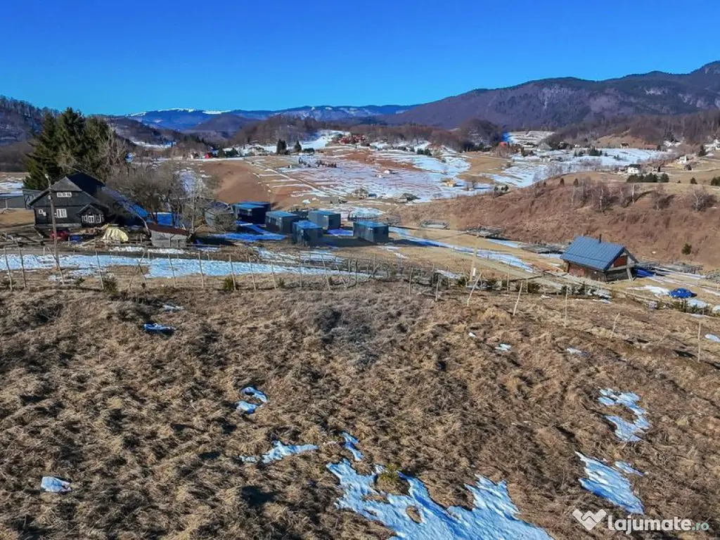 Comision 0%| Teren intravilan Sirnea 3756 mp| Priveliste ...