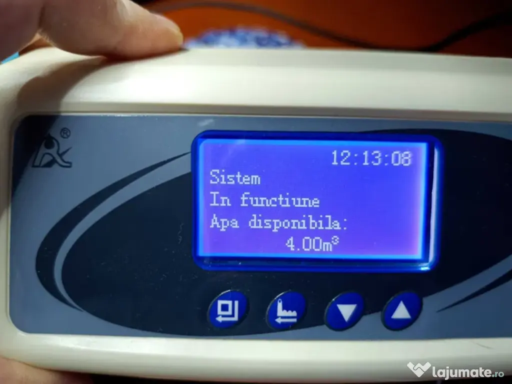 Automatizare cu afisaj dedurizator apa