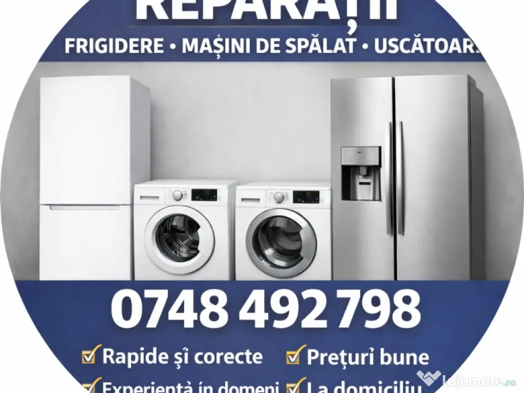 Reparatii Frigidere Mașini de spălat Brașov