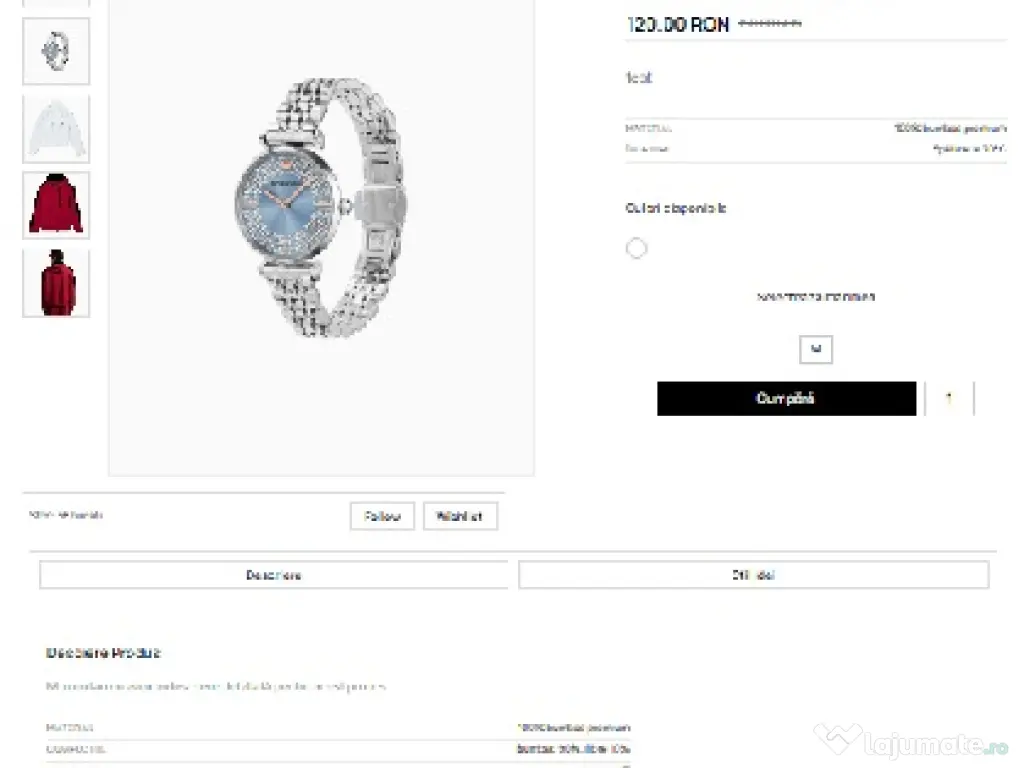 Creare Website - E-Commerce Fashion Complet