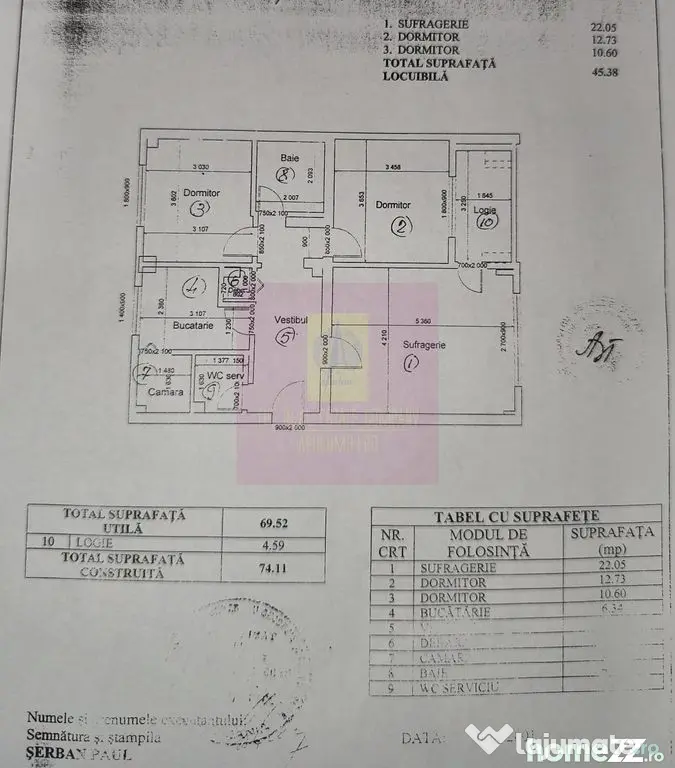 Vanzare apartament in zona Decebal- Calarasilor, metrou m...