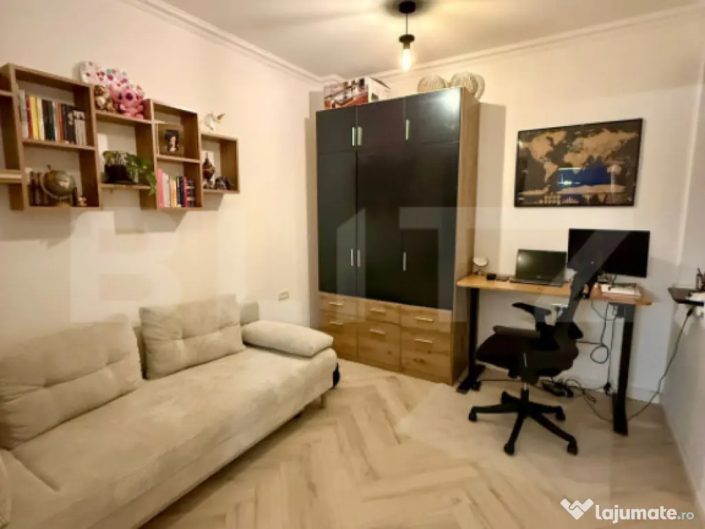 Apartament 3 camere Rogerius, bloc boutique, parcare in curt