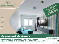 Apartament cu 3 camere , zona Lebăda Arad