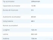 Trotineta electrica off-road OOTD T10 E-SCOOTER-Black-grey 