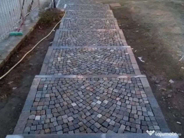 Vând și montez piatra cubica andezit