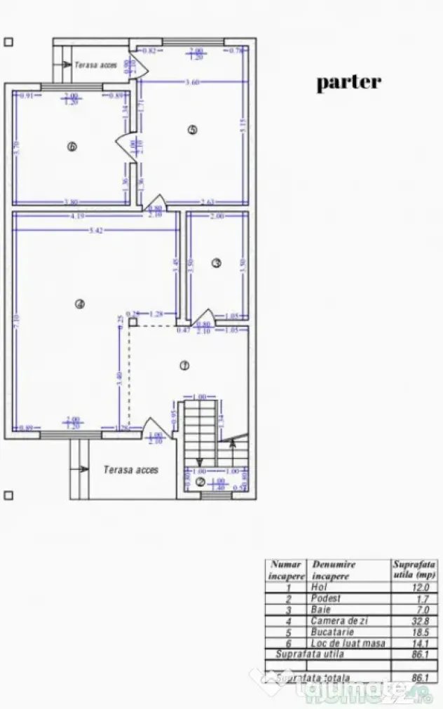 Casă S+P+E+M, 5 dormitoare, mansardă 85 mp, garaj – zona