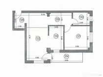 Apartament 2 camere, etaj 3, bloc nou- zona Obcini