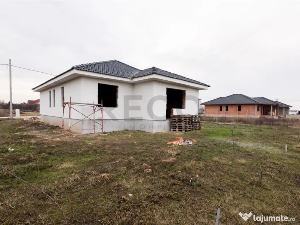 RECO Casa la rosu - 3 dormitoare, plan parter 120 mp utili -