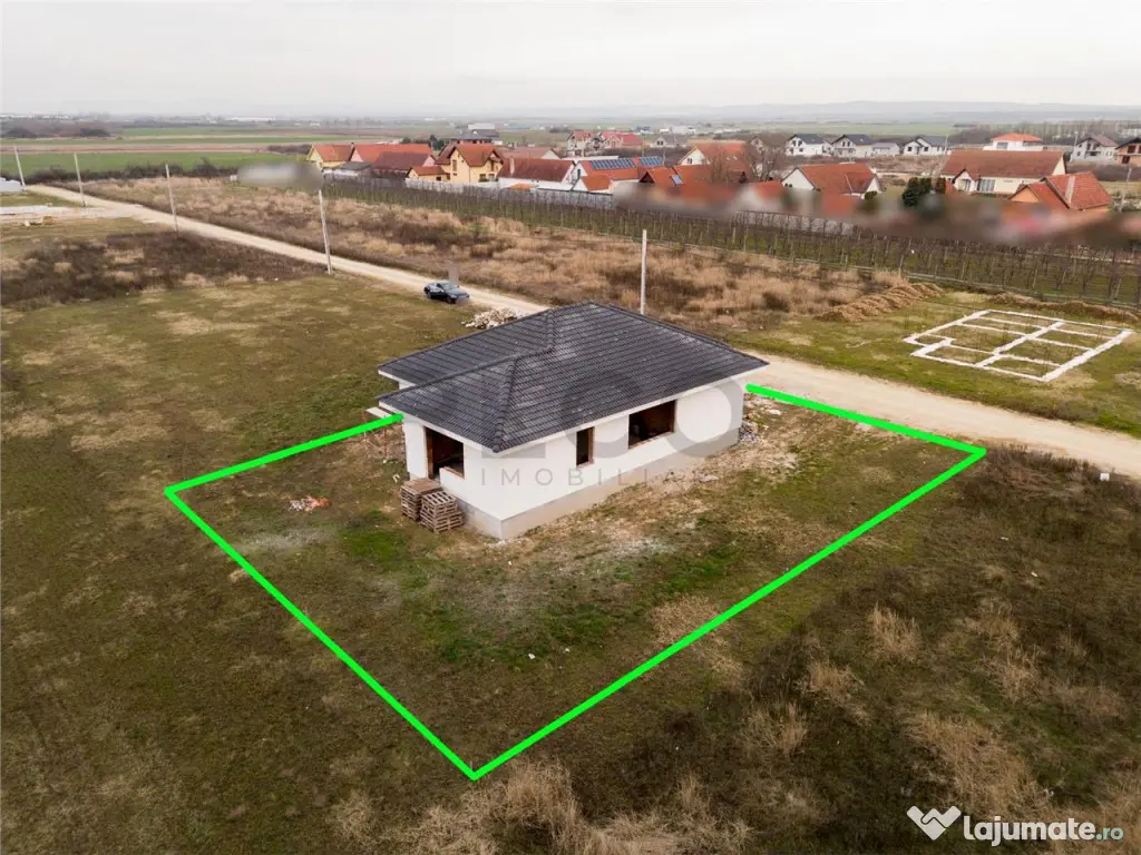 RECO Casa la rosu - 3 dormitoare, plan parter 120 mp utili -