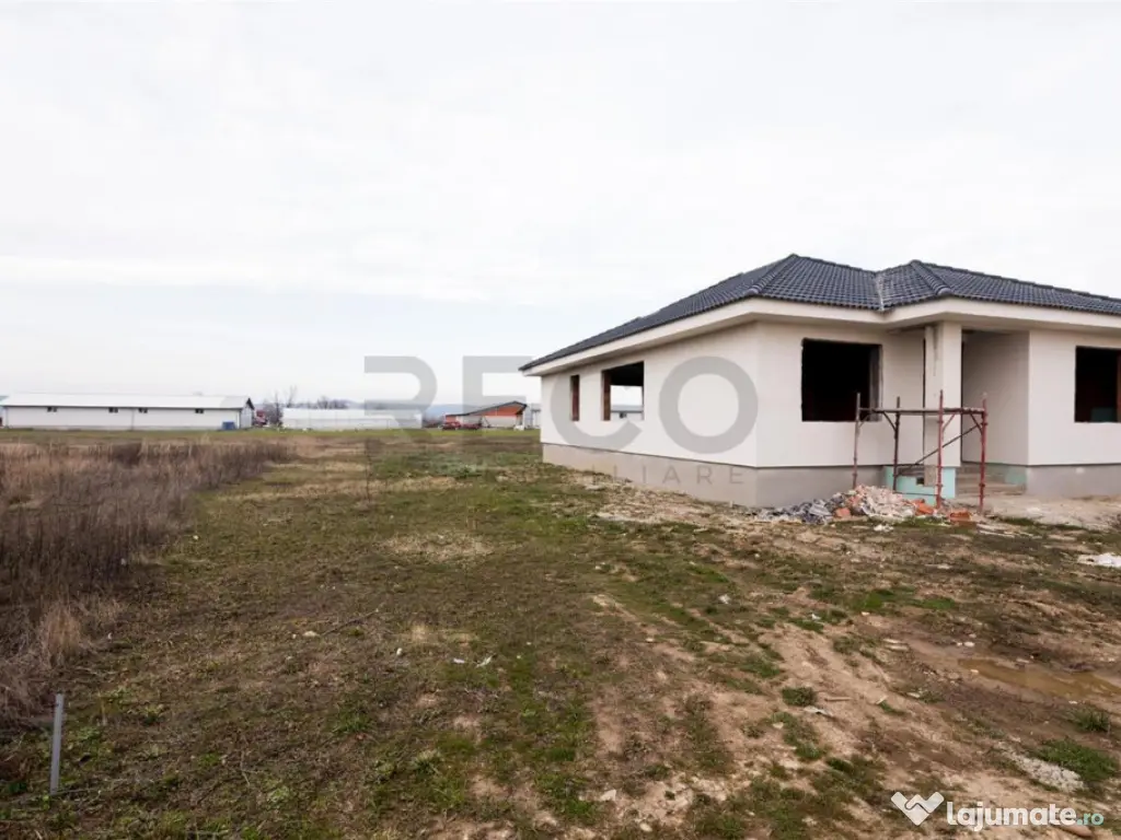 RECO Casa la rosu - 3 dormitoare, plan parter 120 mp utili -