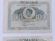 Trei Bancnote de 100 Lei 1945 