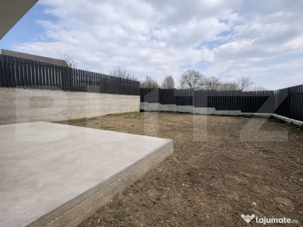 Casă individuală modernă cu 3 dormitoare, 120 mp utili, 4