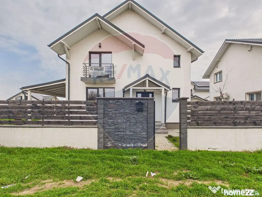 Vila moderna 5 camere P+1 de vanzare in Crevedia